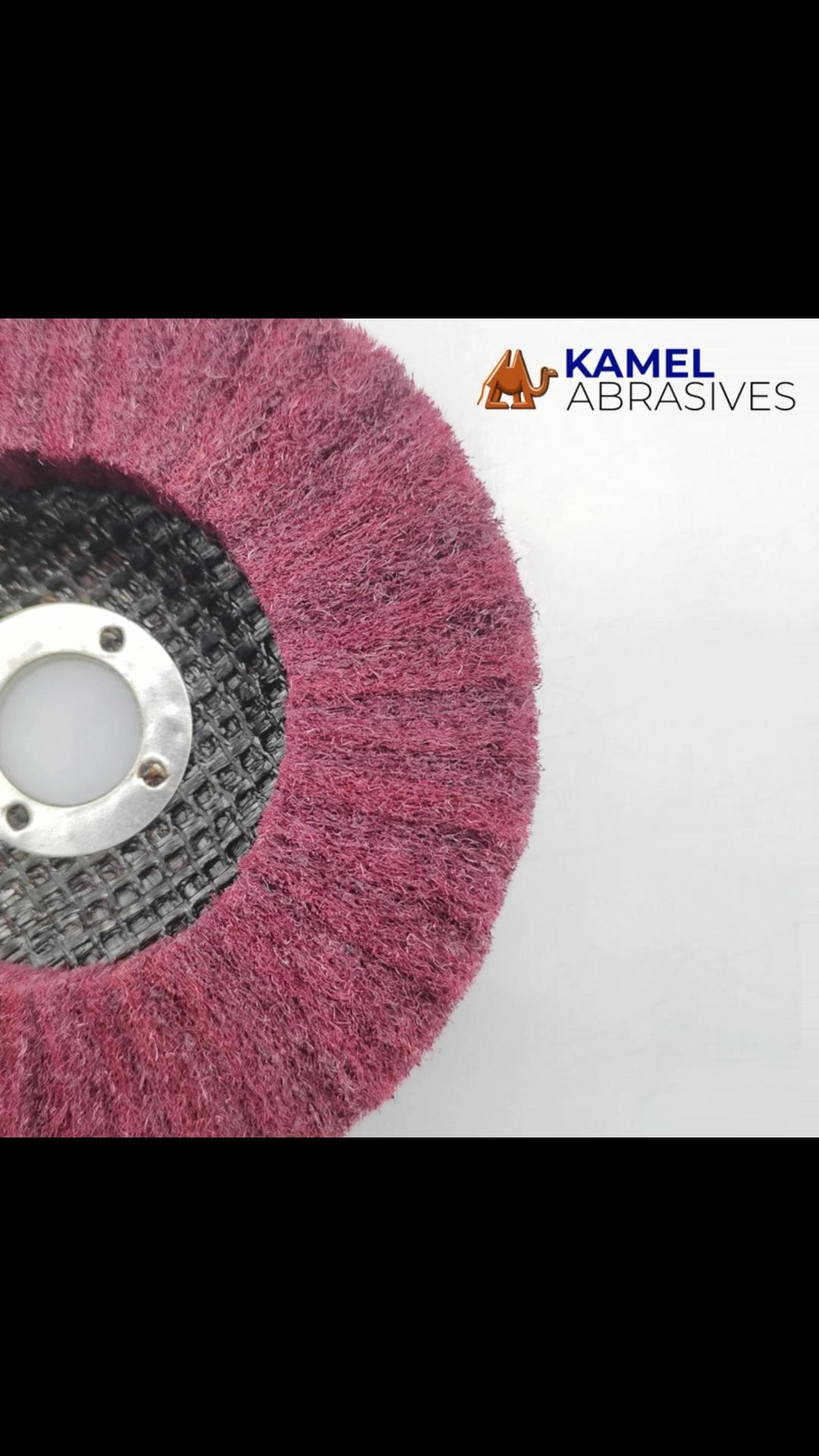 Non-woven abrasive wheels manufacturer / scouring pad wheel applications