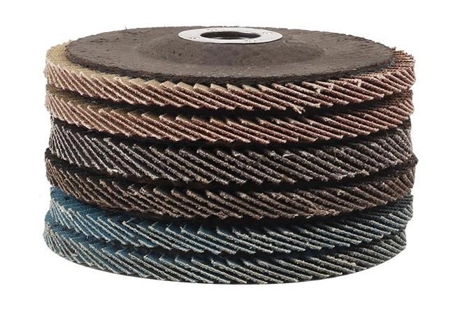 What is a sanding flap disc used for?