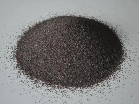 Brown corundum production process
