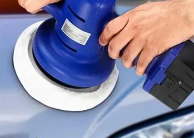 How to polish scratches with a polishing machine?