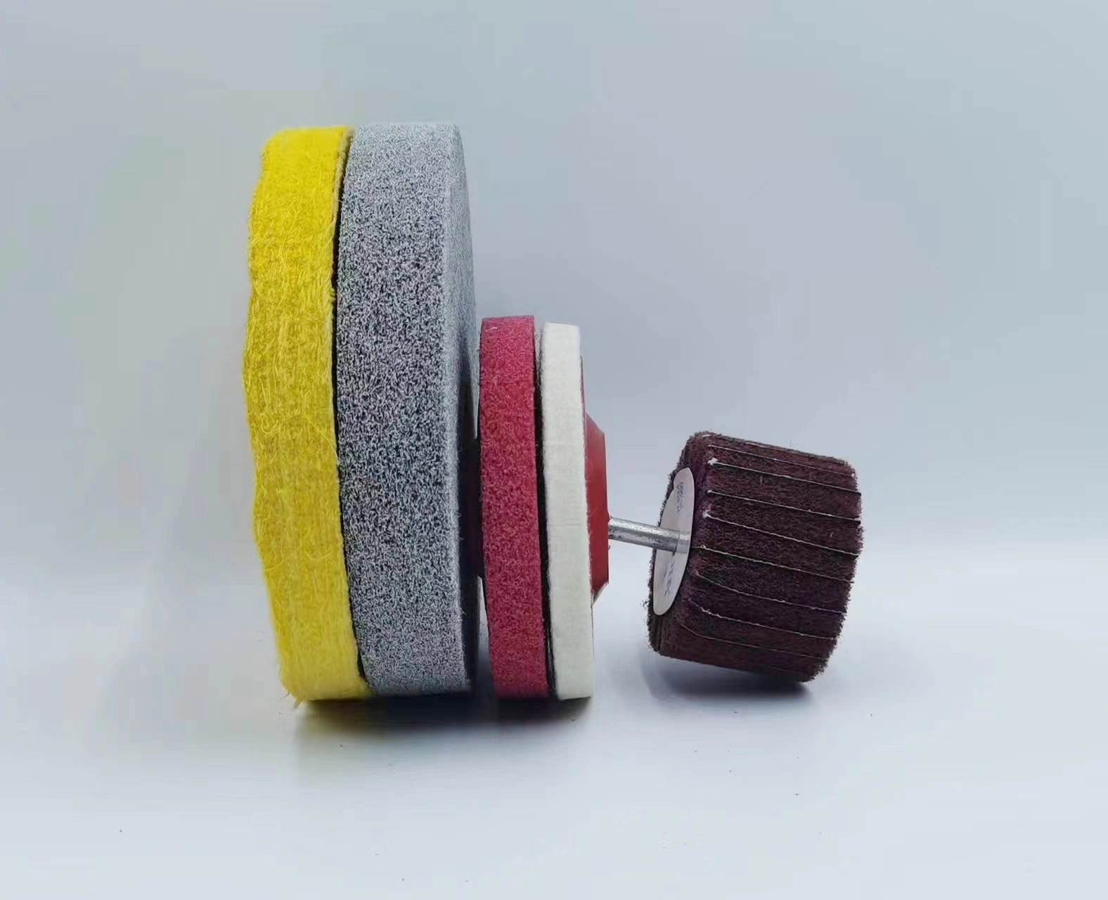 Marble block grinding and polishing with crystal surface treatment