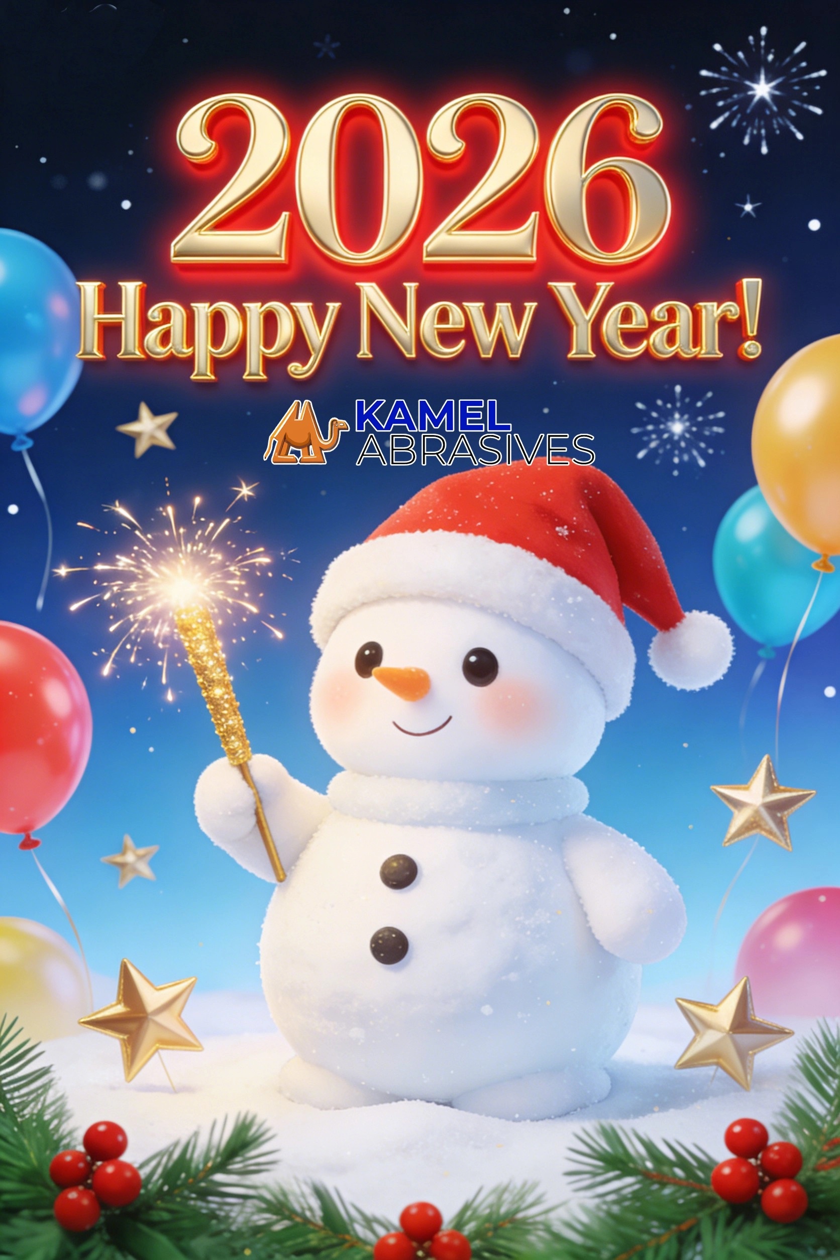 Happy New Year's Day 2026
